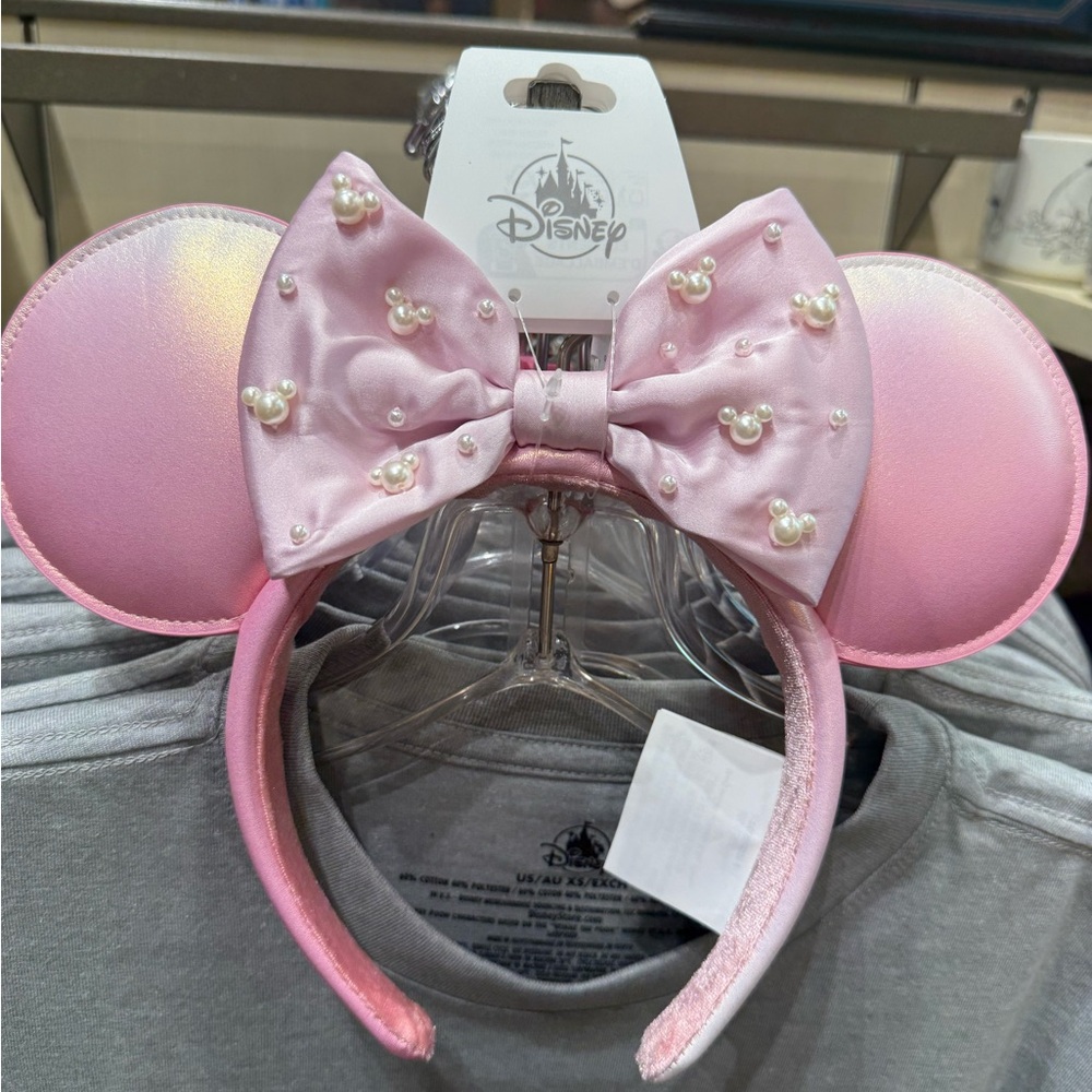 Disney Pink Minnie Mouse Ears Headband